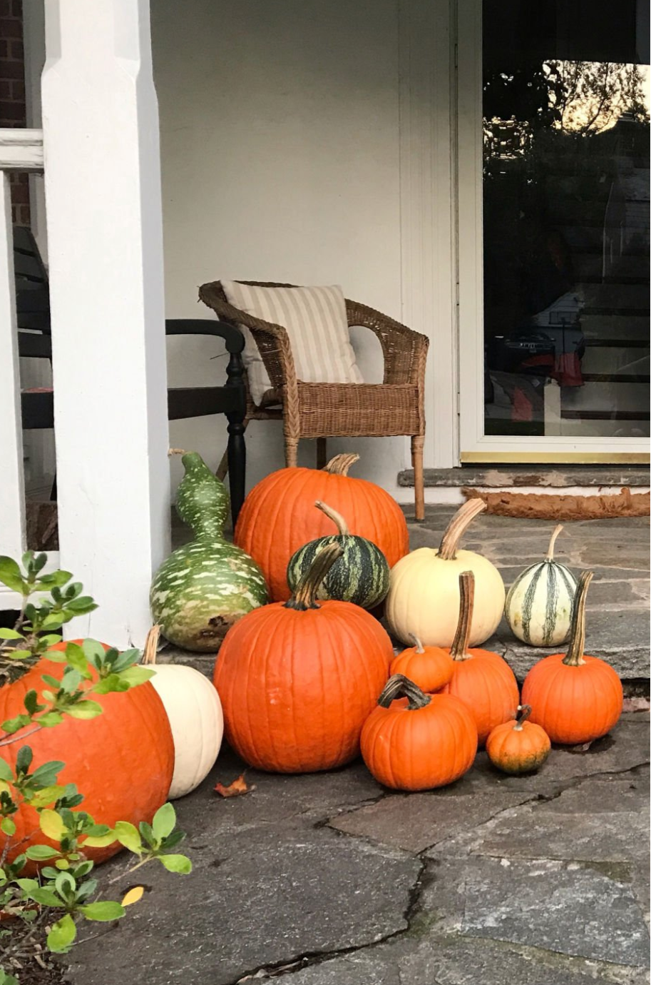 Gourd-Geous Glow Bundle with Halloween Porch Design